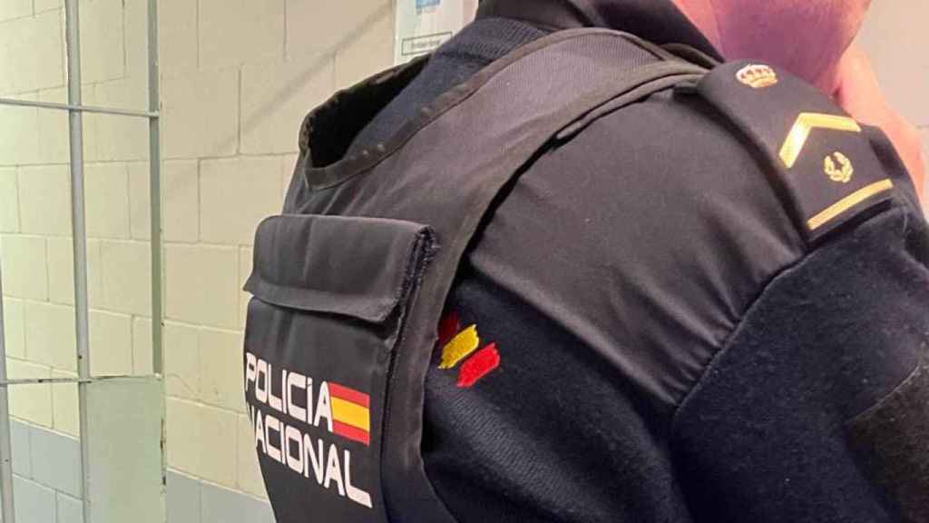 Imagen de un agente de la Policía Nacional