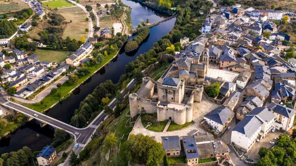 Vista aérea de Puebla de Sanabria