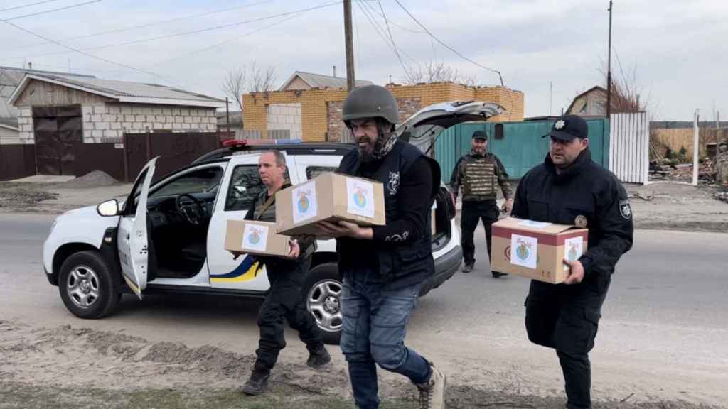 Andrés Torres en Ucrania.