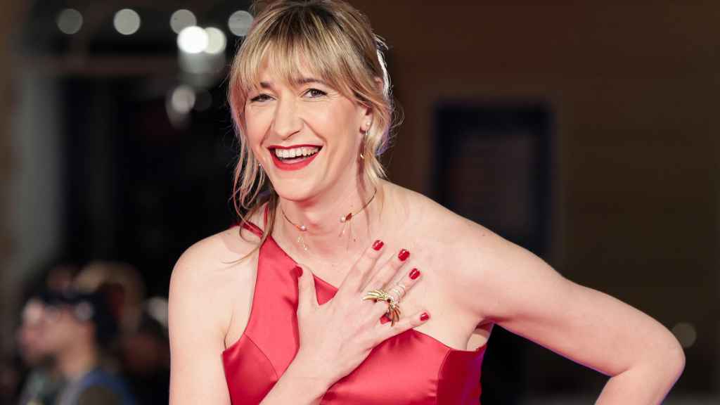 Abril Zamora,  en el Festival de Málaga el pasado mes de marzo.