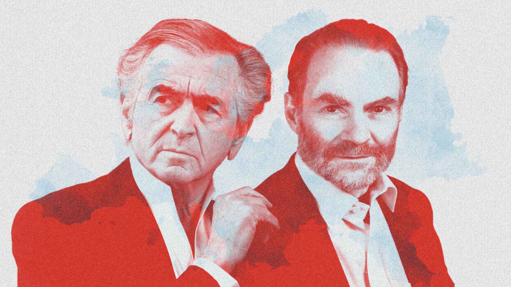 Bernard-Henri Lévy (Foto: Alexis Duclos) y Timothy Garton Ash (Sue Taylor)