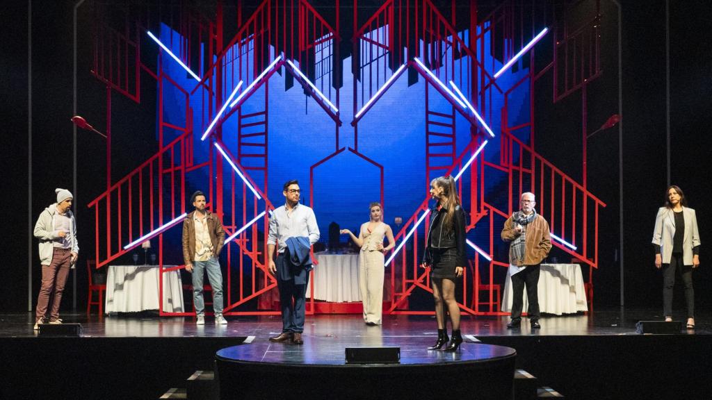 Escena del musical 'First Date'.