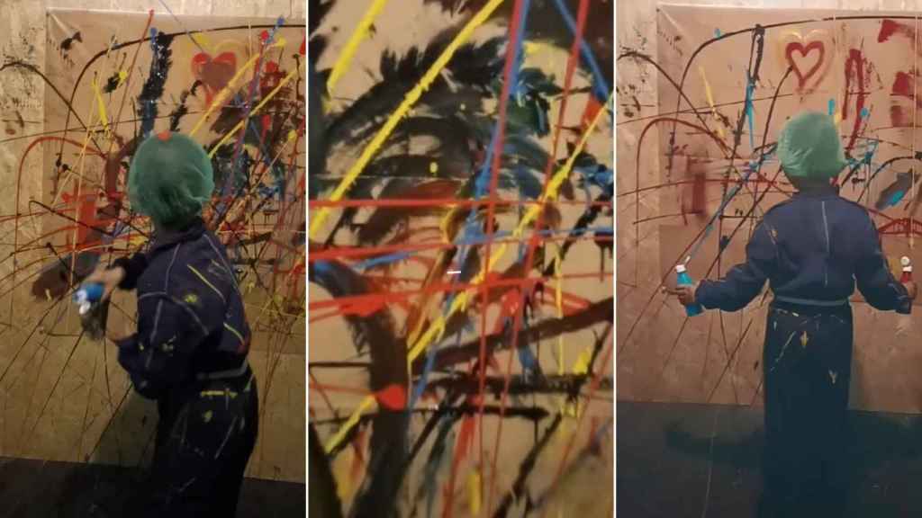 'Splatter room' de Sector 362, en Vigo.