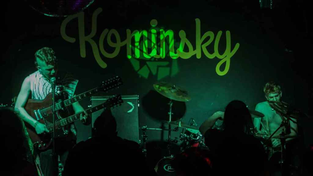 Un concierto en la sala Kominsky de Vigo.