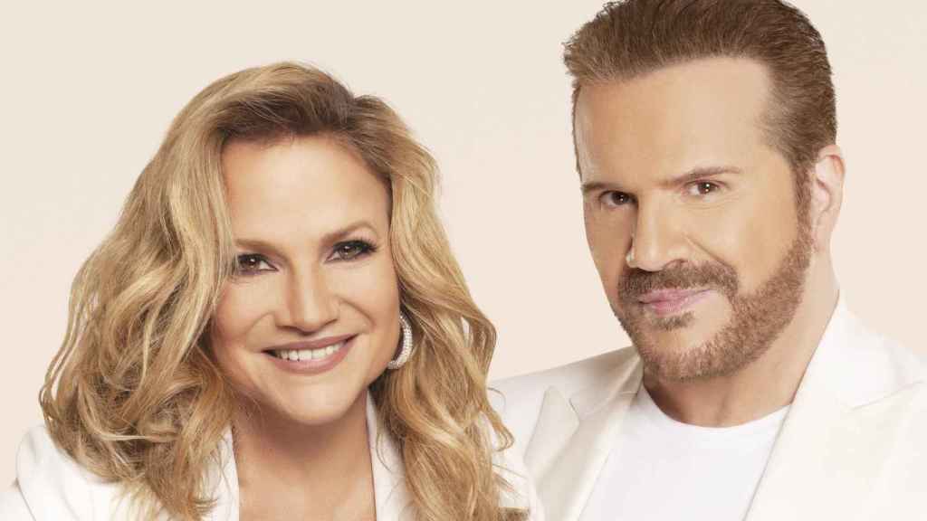 El dúo musical Pimpinela.