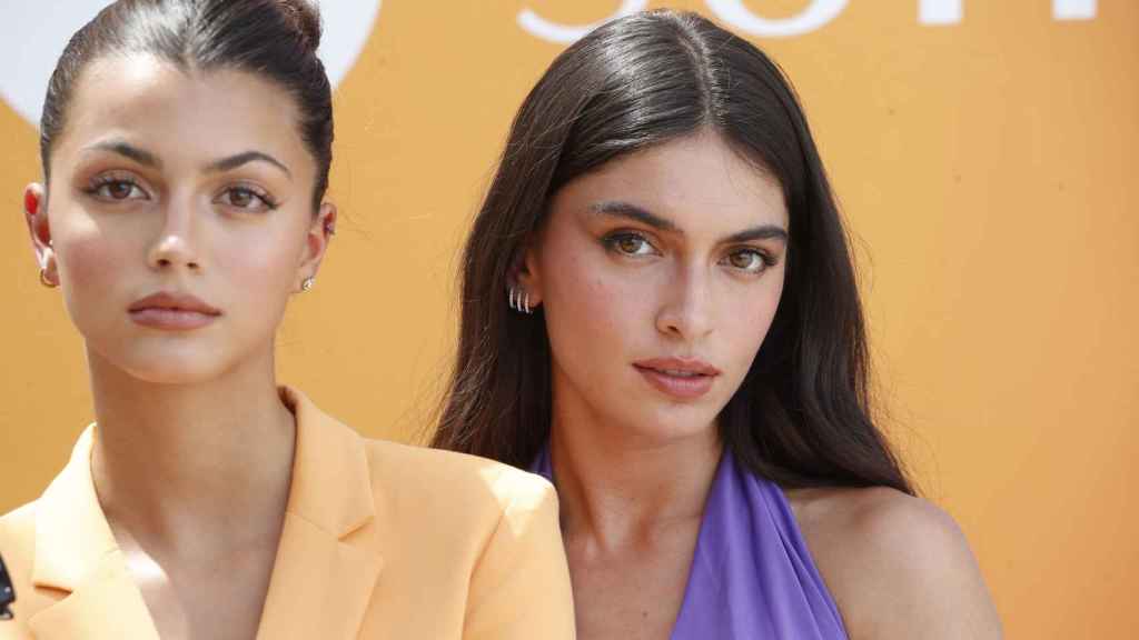 Lucía Rivera junto a Kika Cerqueira el pasado mes de julio.