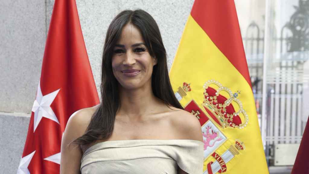 Begoña Villacís, en uno de sus últimos actos públicos, en las Medallas de San Isidro, el pasado mes de mayo,