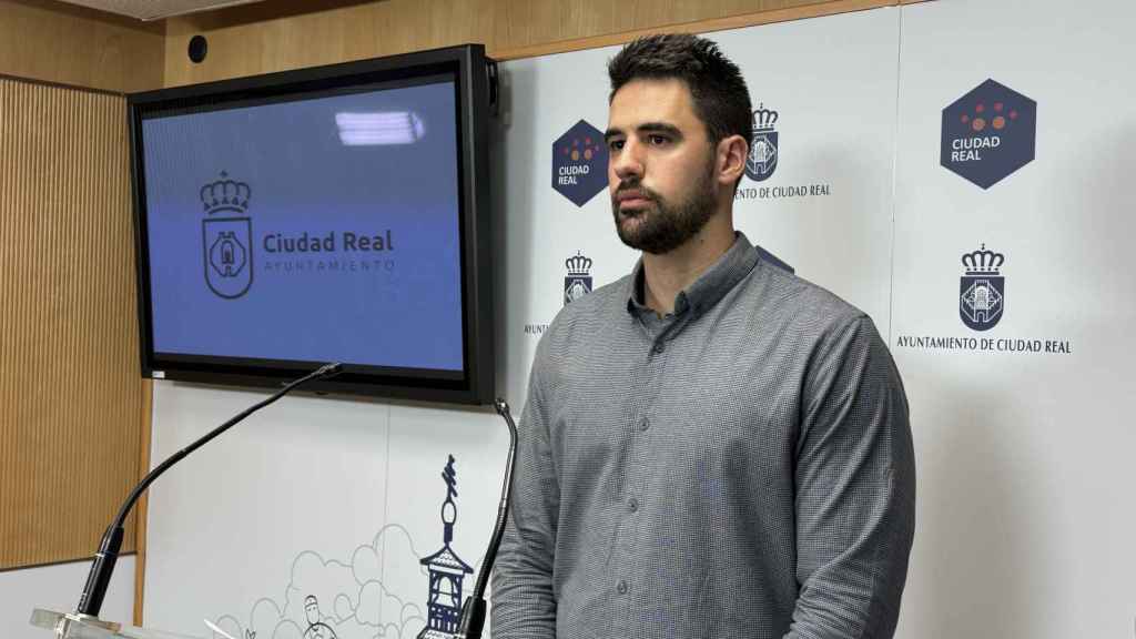 Pau Beltrán, concejal de Deportes de Ciudad Real.