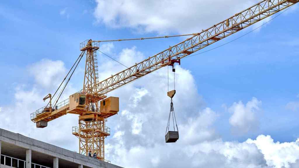 Edificación en construcción en una imagen de archivo.