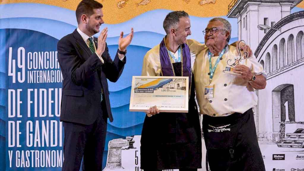 Los ganadores del concurso.