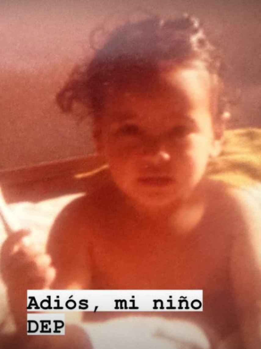 Imagen de Borja compartido por Begoña en sus redes sociales.