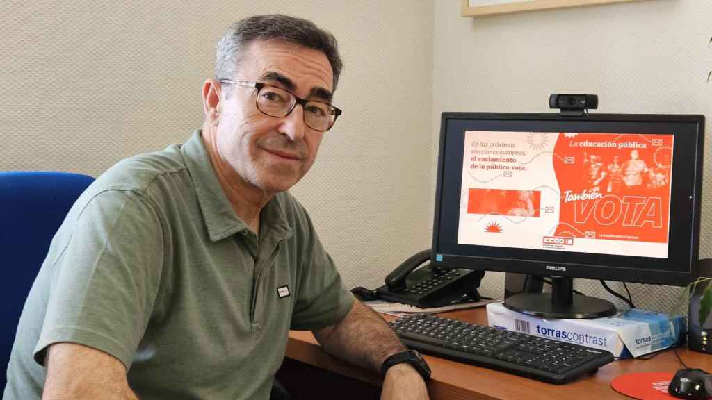 Paco de la Rosa, secretario general de Comisiones Obreras Castilla-La Mancha, anunció que no se presentaría a la reelección el pasado mes  de junio.