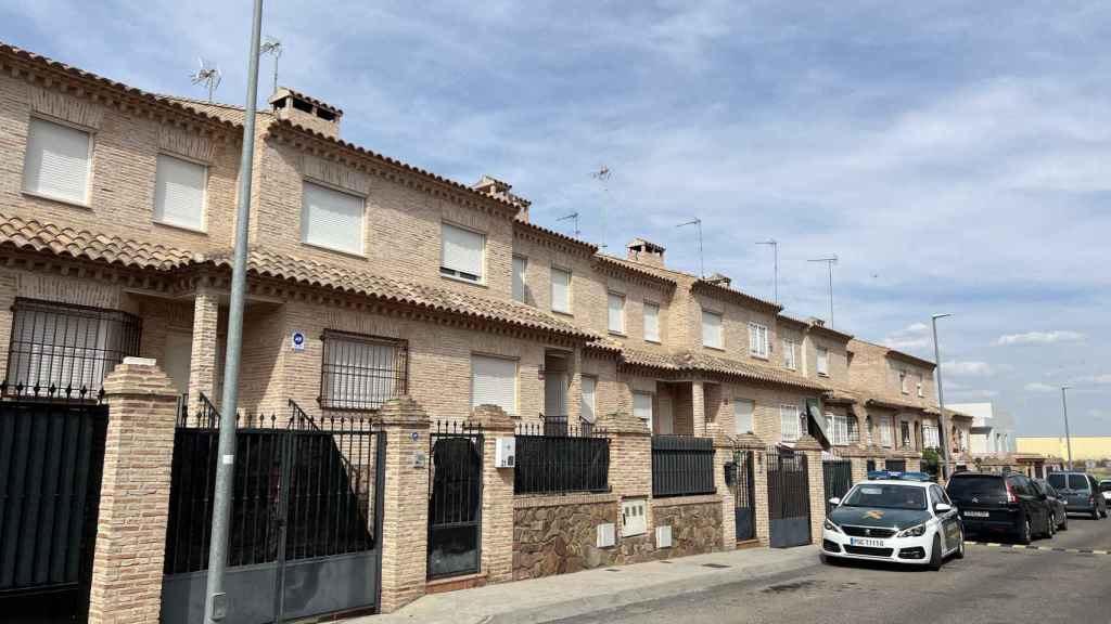 La casa donde se produjo la detención de Kevin Pastor y el otro implicado en el crimen.