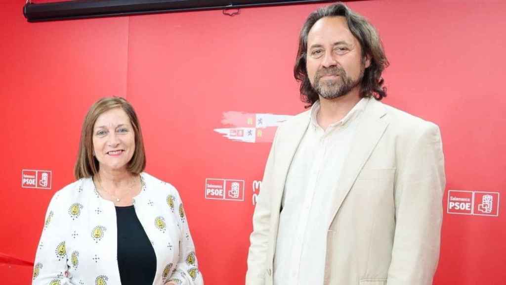Los diputados provinciales socialistas Carmen Ávila y Antonio Cámara