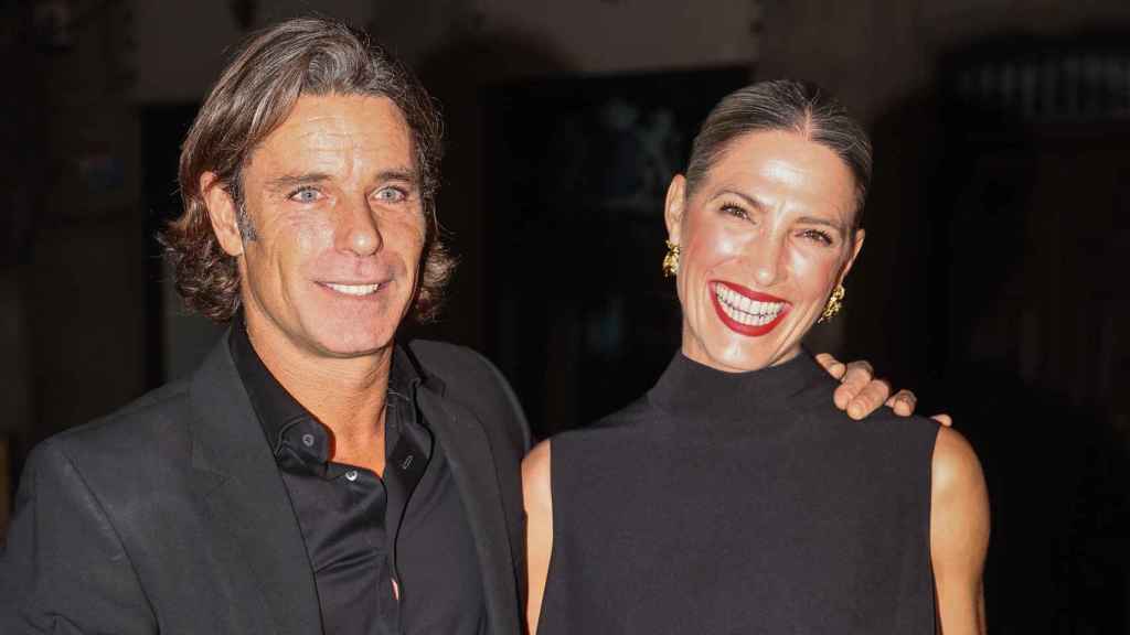 Laura Sánchez y David Ascanio en una de sus últimas apariciones públicas como pareja. Febrero de 2024.