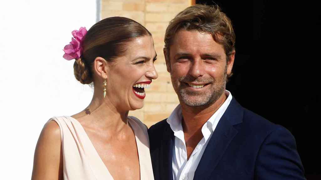 Laura Sánchez y David Ascanio en una boda celebrada en 2018.