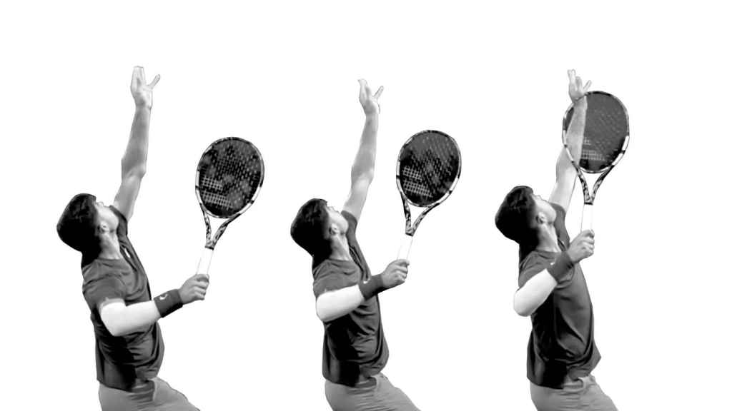 Técnica de saque de Carlos Alcaraz (2024)