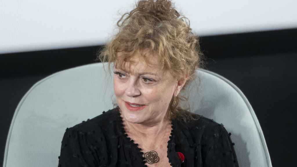 Susan Sarandon, en la Academia de Cine. Foto: Alberto Ortega