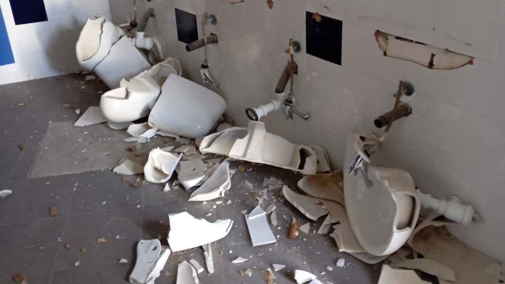 Vandalismo en Albacete. Foto: Ayuntamiento.