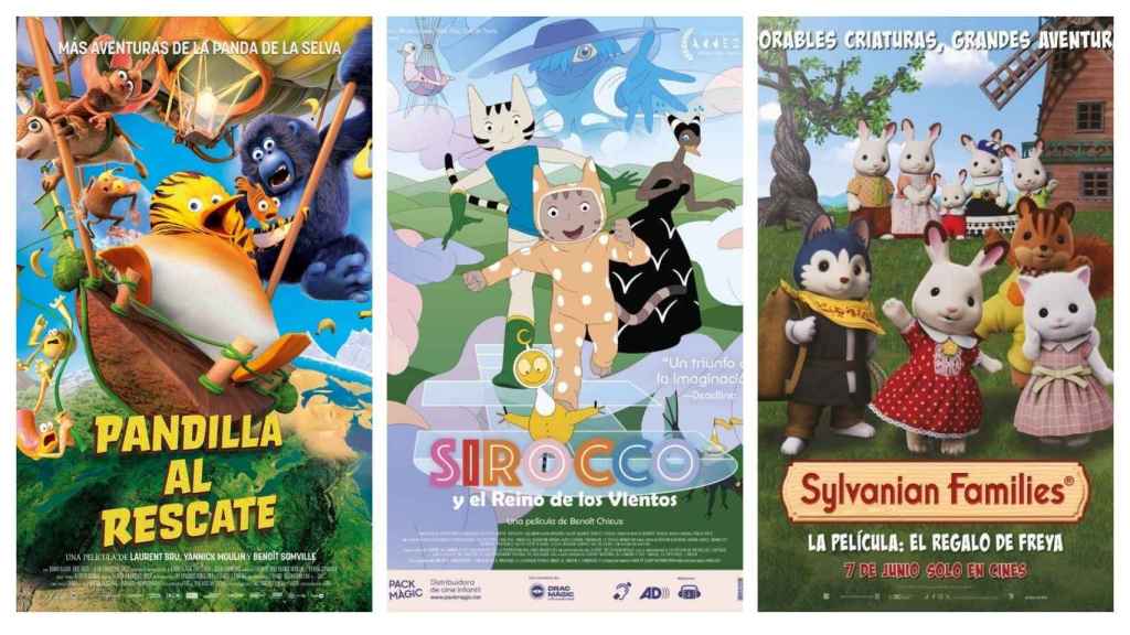Carteles de las películas.