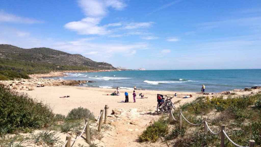 Vistas de la playa del Pebret en la Sierra de Irta (Castellón). Todo Peñíscola