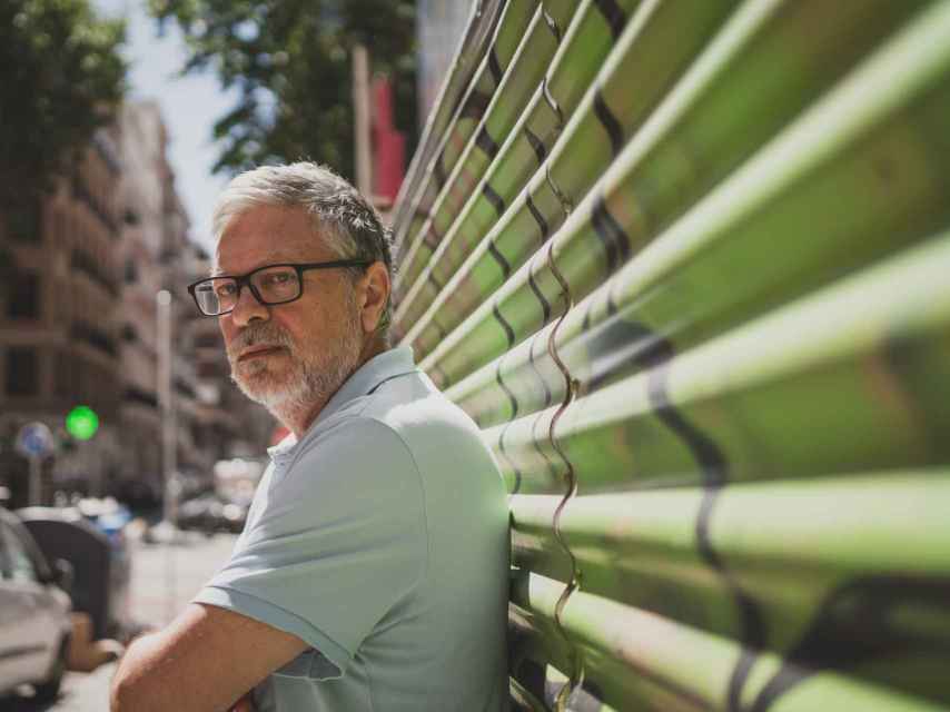 Mijaíl Shishkin, en el barrio madrileño de Argüelles.
