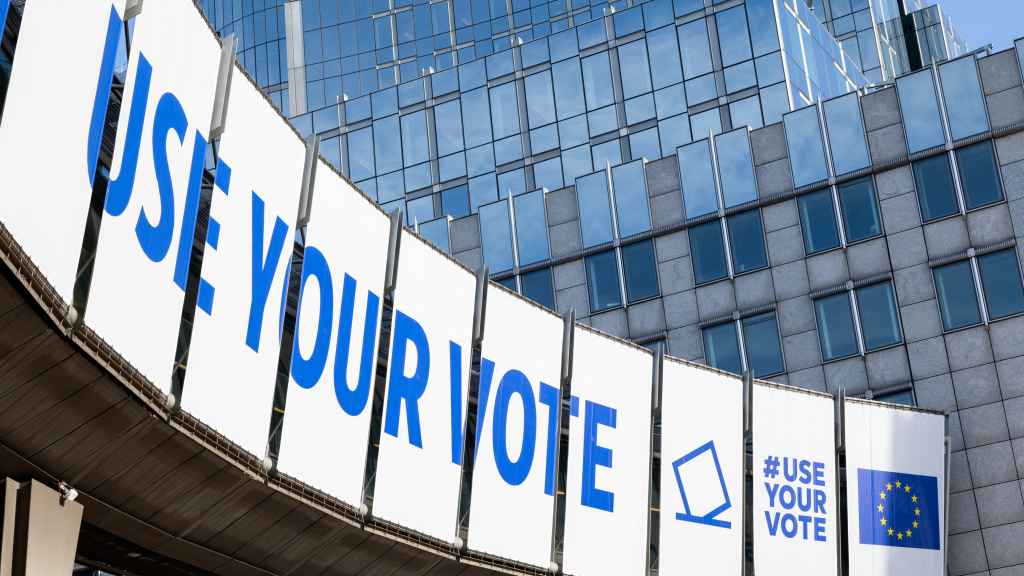 Usa tu voto es el lema del Parlamento Europeo en las elecciones de 2024.