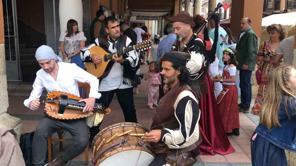 Imagen de una edición anterior del Mercado Comarcal y la Feria Agroalimentaria