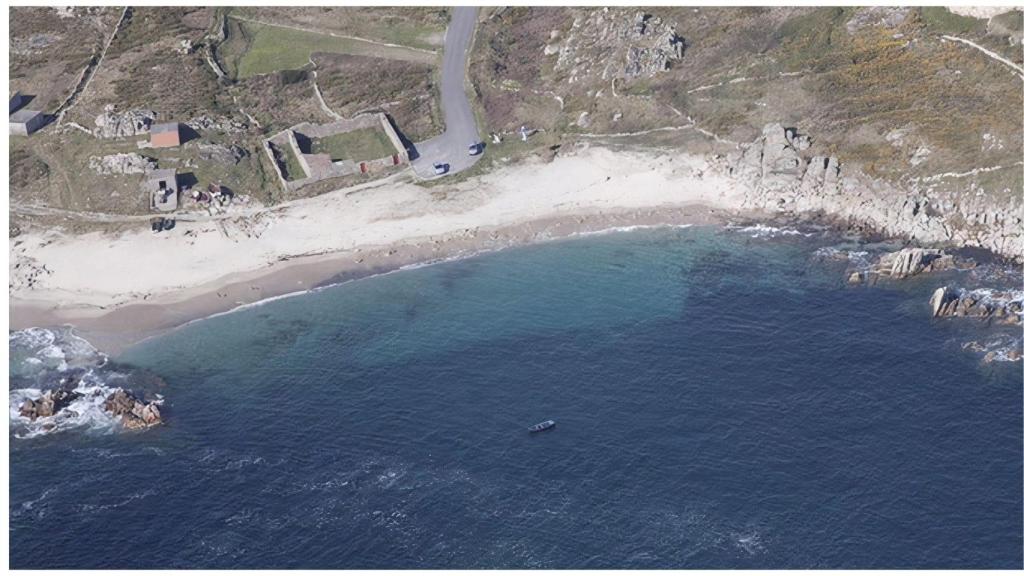 Playa de A Insuela, en Carnota.