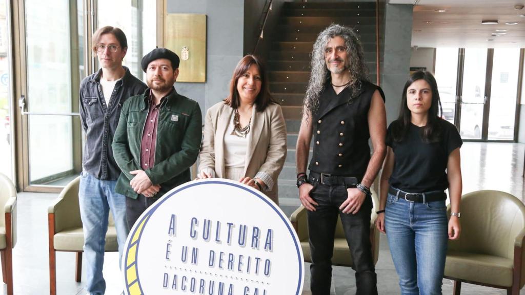 Presentación Festa da Música con A Sombra dos Soños, Noar, MJ Pérez,Caldo y Moura