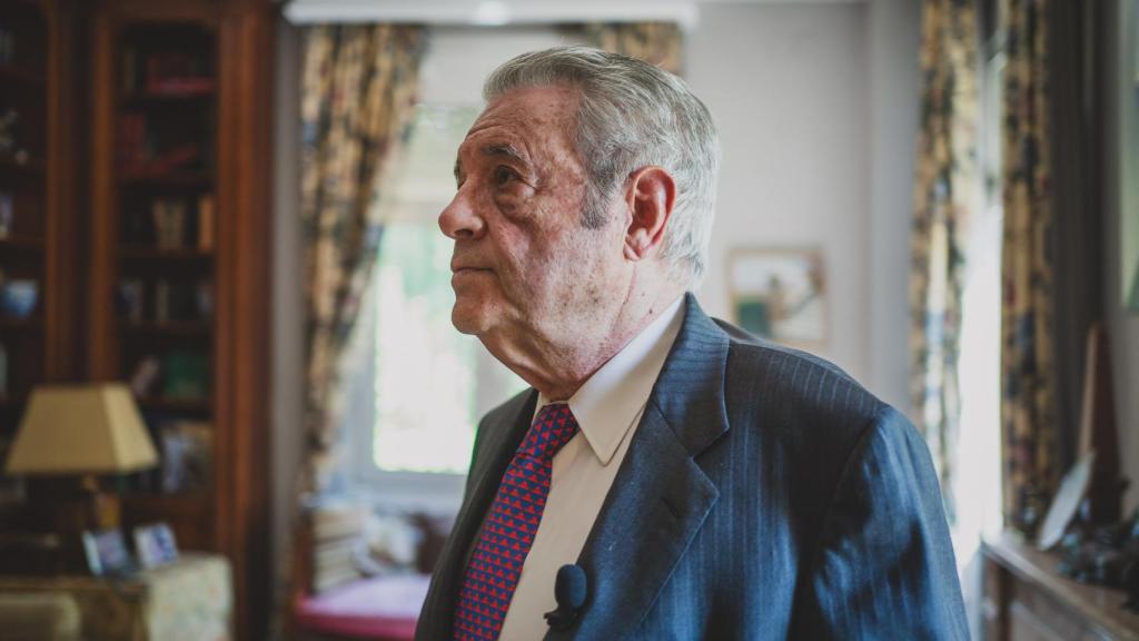 Francisco de Borbón y Escasany, duque de Sevilla, durante la entrevista con EL ESPAÑOL | Porfolio.