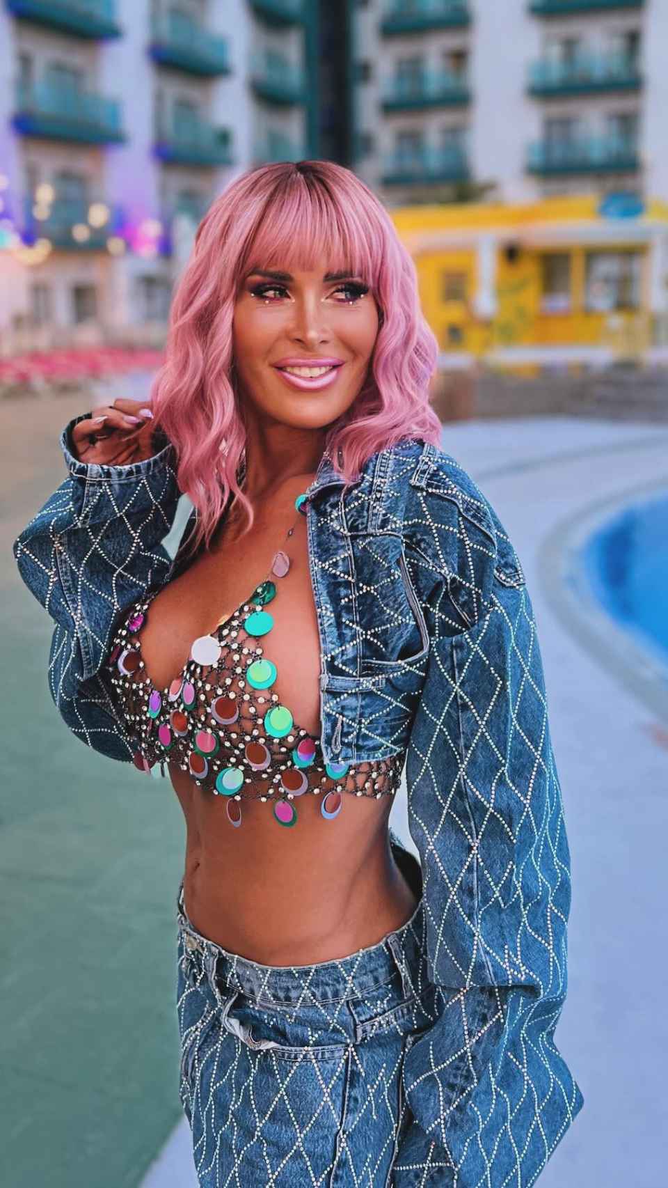 Lara Sajen, en una fotografía de sus redes sociales.