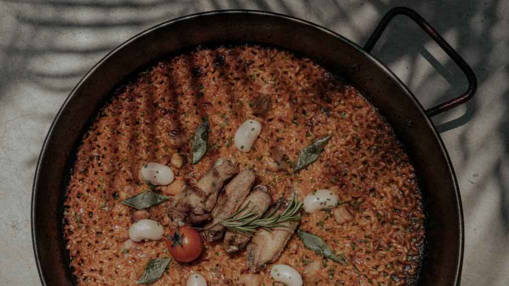 La paella valenciana de Nido Estepona.