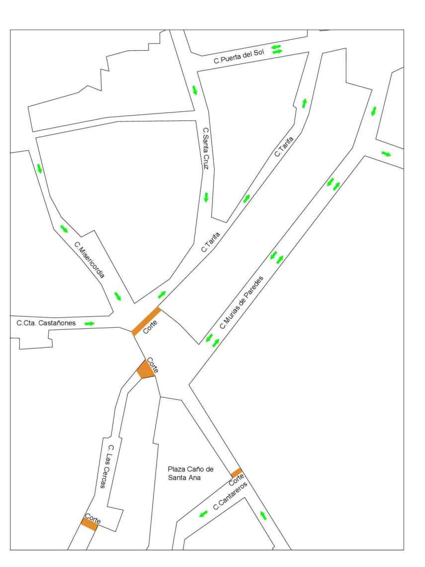 Cortes de calle en León