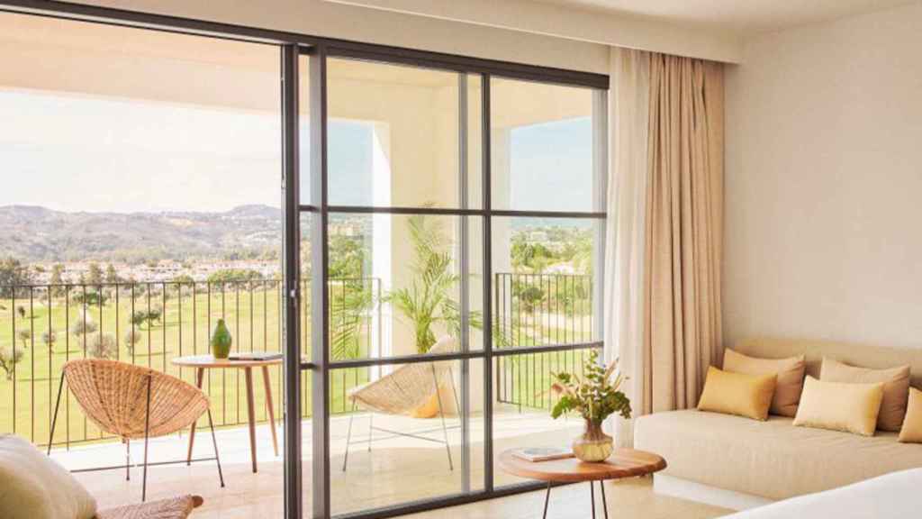 Una de las habitaciones.