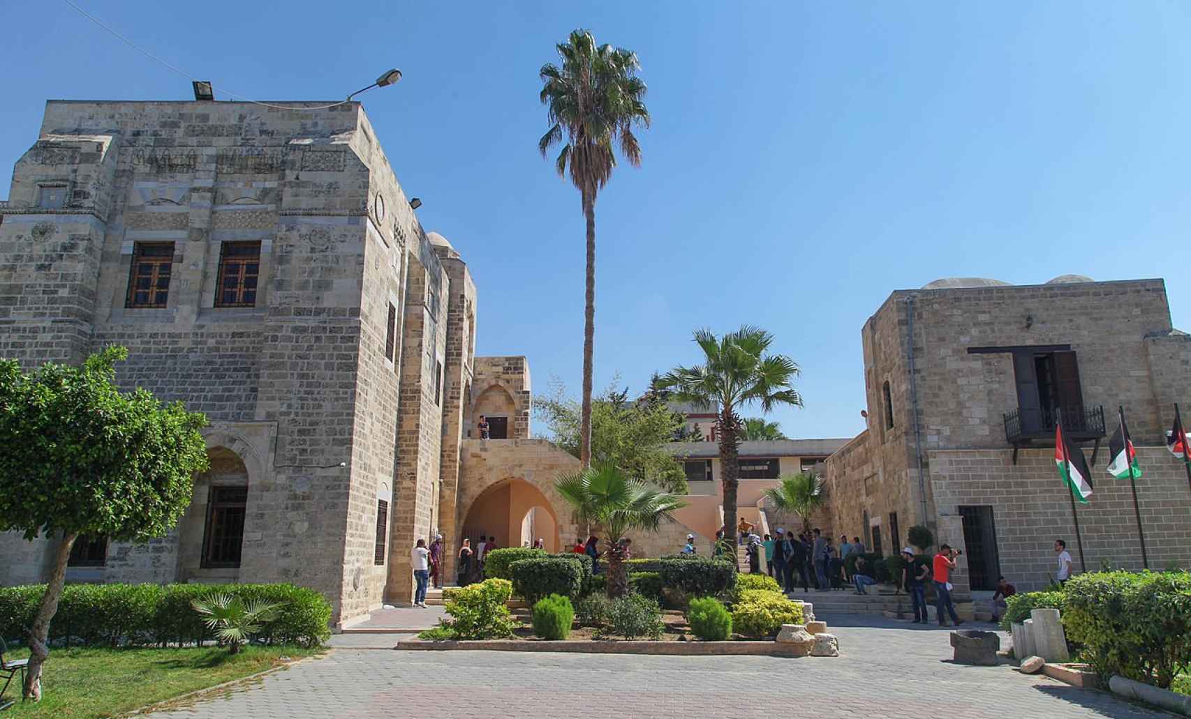 El palacio de Qasr al Basha, en la actualidad.