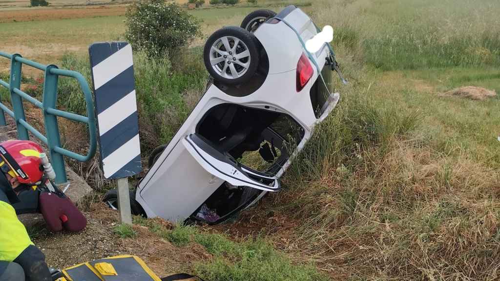 Accidente en Quiruelas de Vidriales