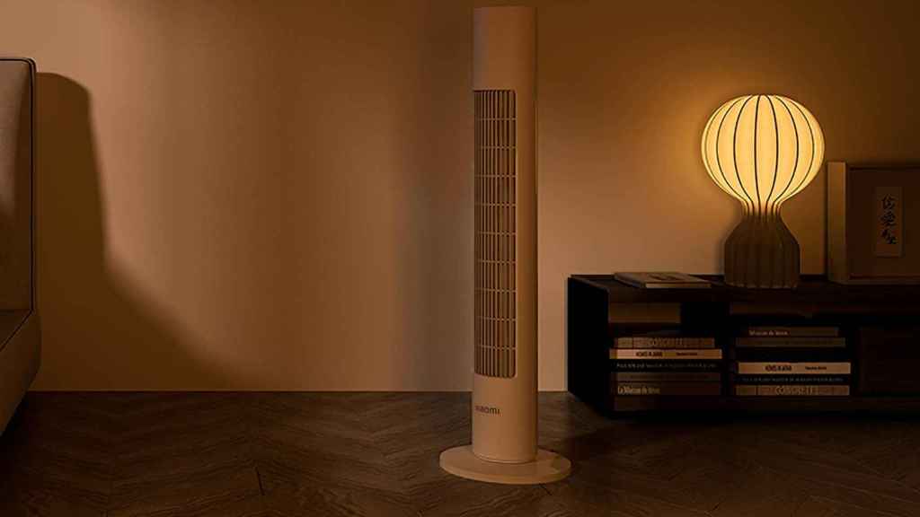 El ventilador de torre de Xiaomi tiene un modo nocturno