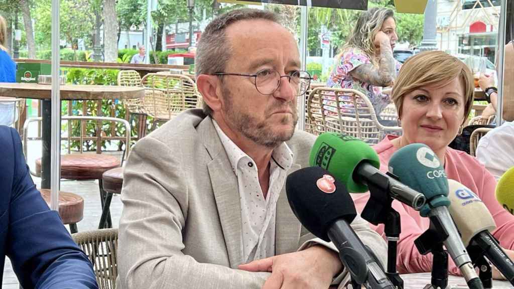 El alcalde de Brazatortas, Pablo Toledano. Foto: Santos Monroy.