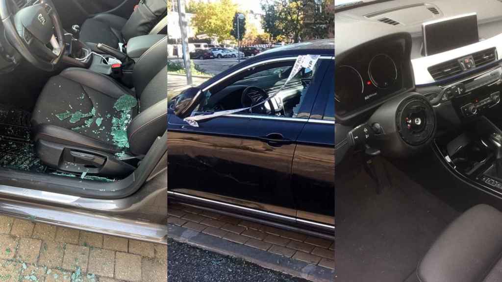 Tres coches vandalizados en Ciudad Pegaso.