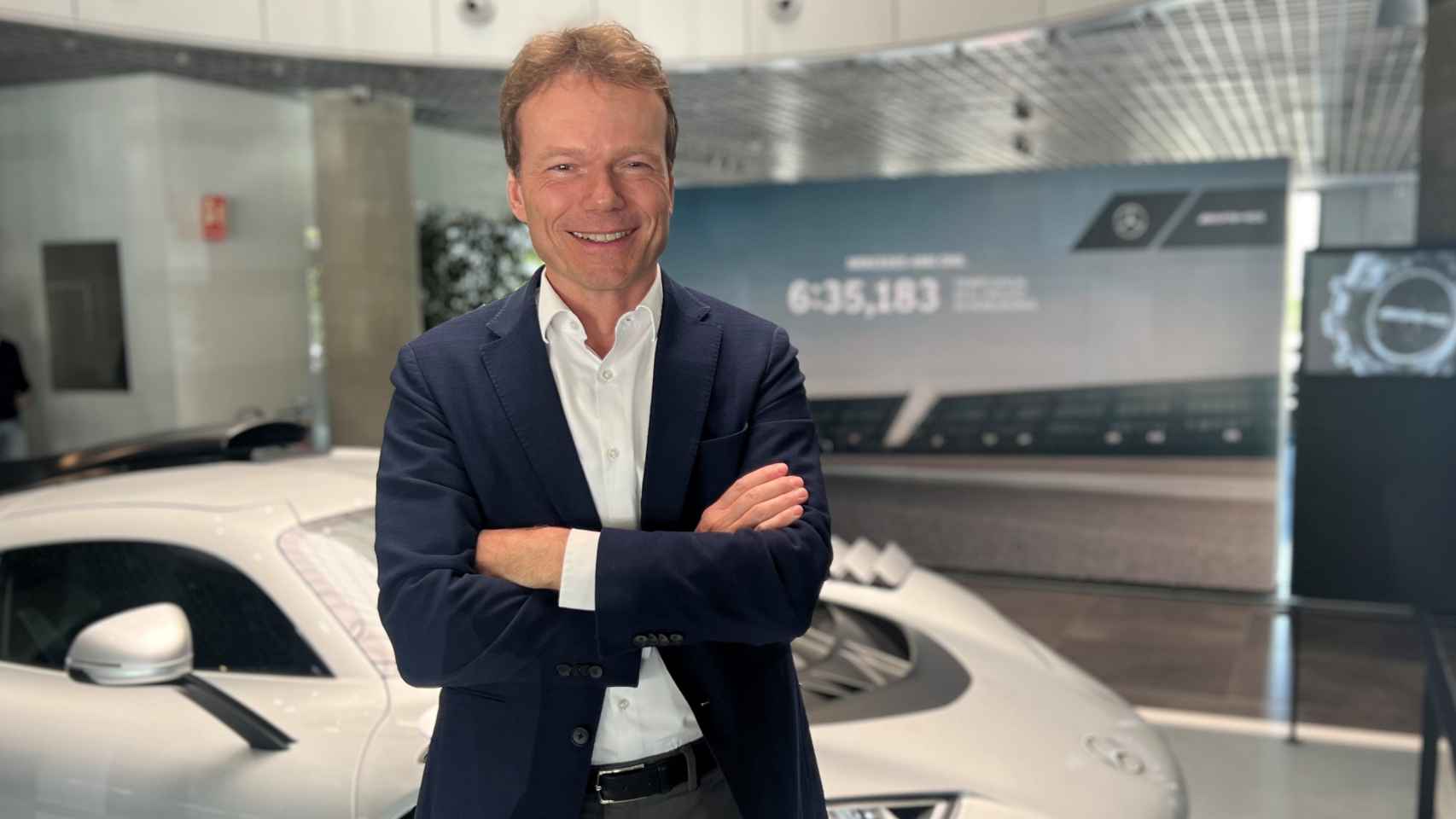 Reiner Hoeps, presidente y CEO de Mercedes-Benz en España y Portugal.