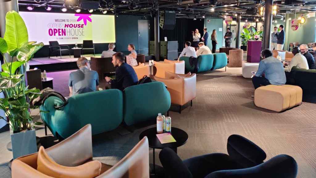 El auditorio en el que tuvieron lugar las conferencias de Open House 2024 de Spotify