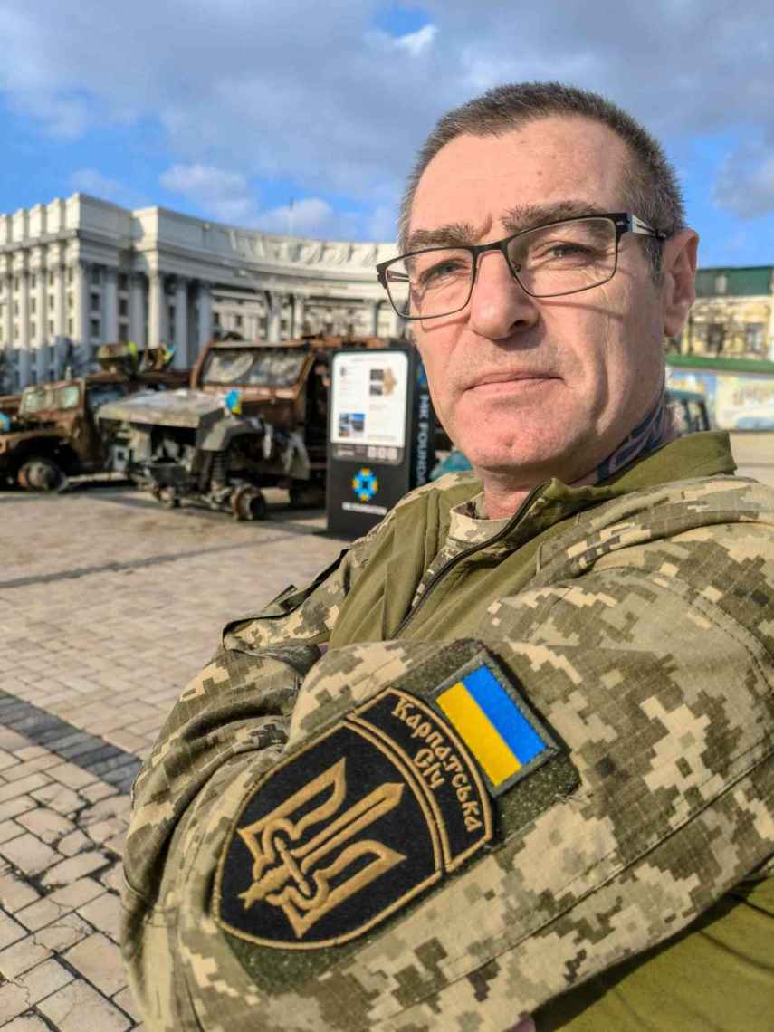 Moisés en un retrato en Ucrania.