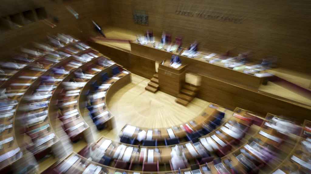 Imagen general de las Cortes Valencianas.