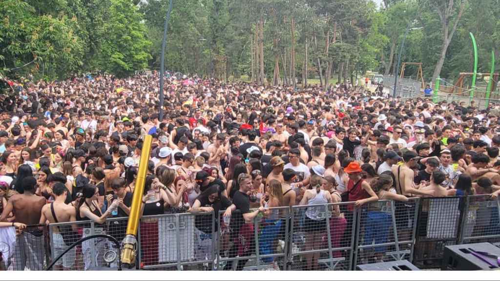 Emergencias tiende a 90 personas en la jira del Curpillos, seis trasladadas al hospital