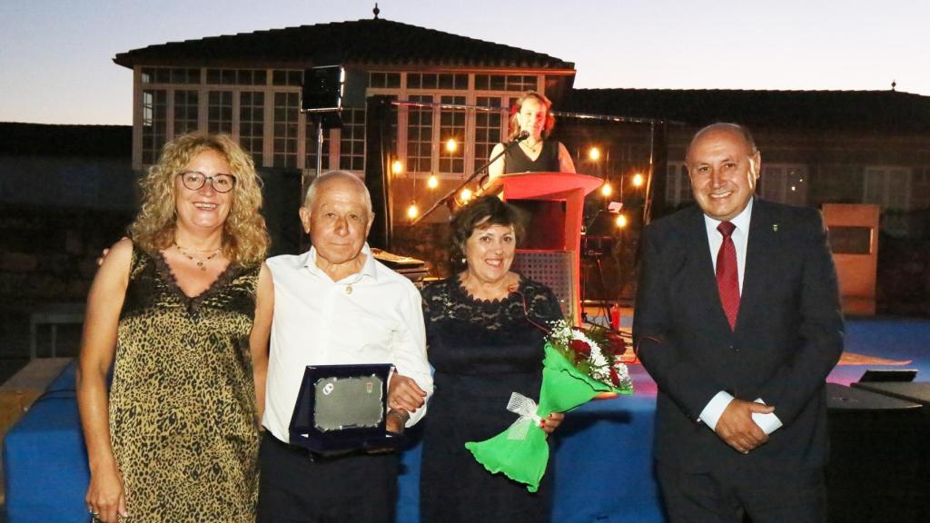 Celebración de unas bodas de oro en Arbo (Pontevedra)