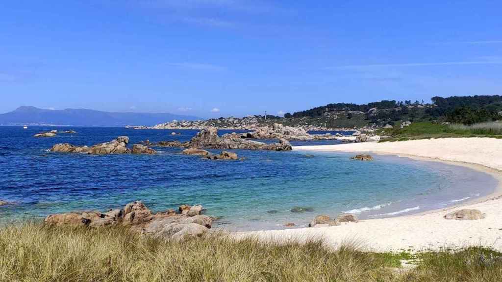 Playa de Aguieiro, en O Grove.