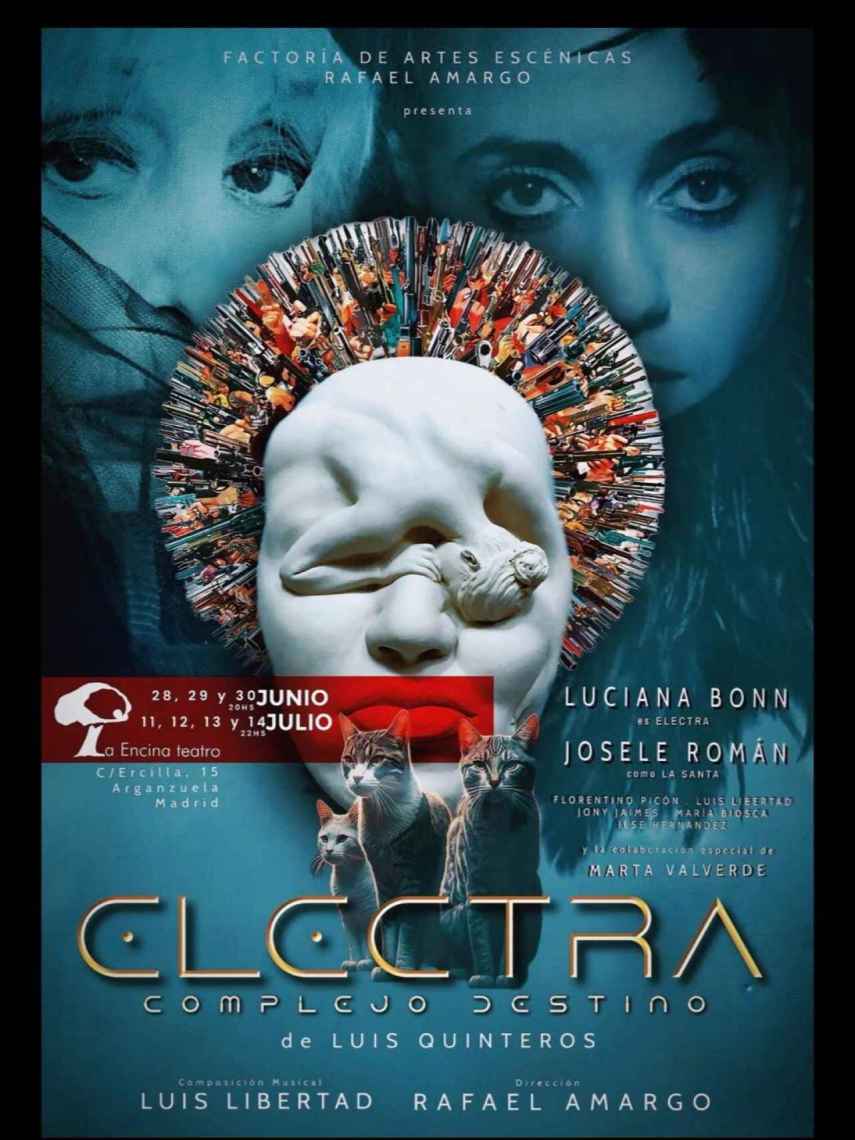 Cartel promocional de 'Electra Complejo Destino'