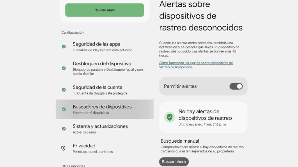 Rastreo dispositivos en Android