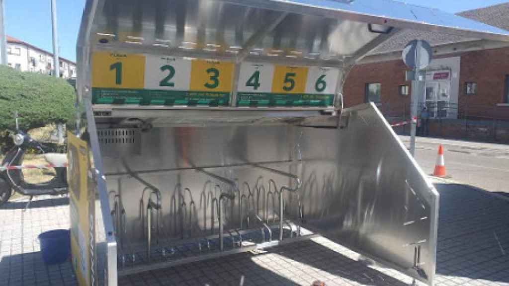 Uno de los nuevos aparcamientos en Valladolid